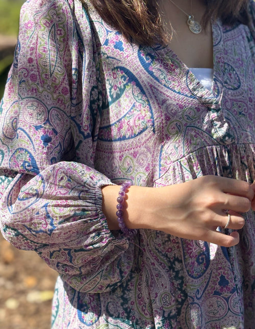 Pulsera piedras amatista